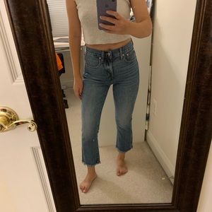 Madewell cali demi-boot jeans